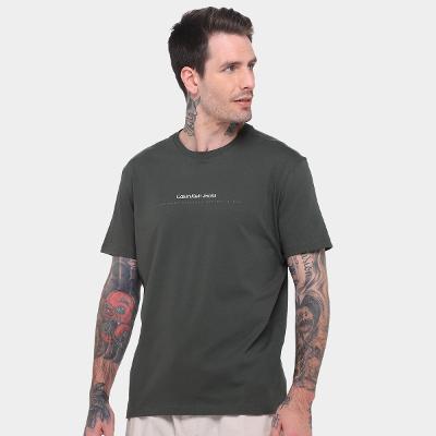 Camiseta Calvin Klein Logo Masculina