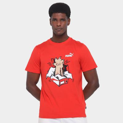 Camiseta Puma Graphics Sneaker Masculina