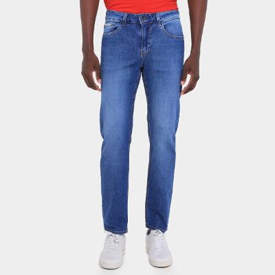 Calça Jeans Calvin Klein Slim 5 Pockets Masculina