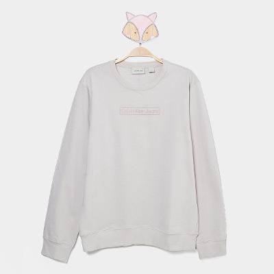 Moletom Infantil Calvin Klein Logo Box Menino