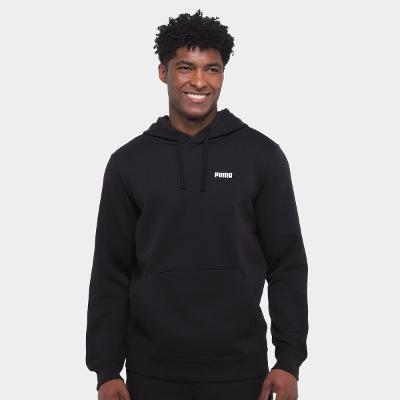 Moletom com Capuz Puma Logo Masculino
