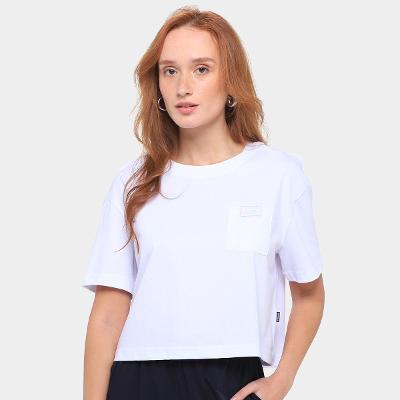 Camiseta Converse Cropped Oversized Bols Feminina