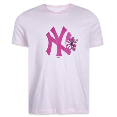 Camiseta New Era Feminina Slim New York Yankees