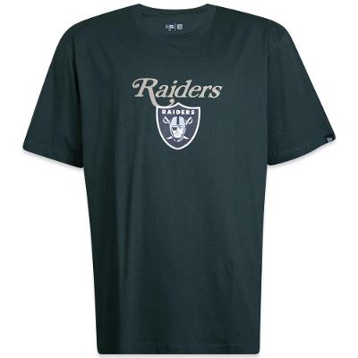 Camiseta New Era Plus Size Regular Las Vegas Raiders