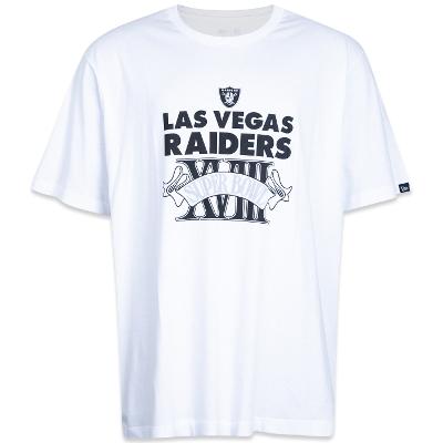 Camiseta New Era Plus Size Las Vegas Raiders Core