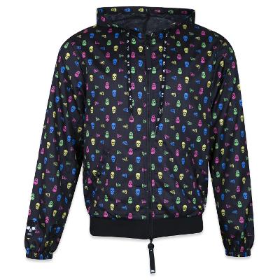 Jaqueta New Era Corta Vento Collab Alexandre Herchcovitch Full Logo Color