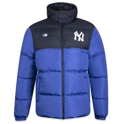 Jaqueta New Era Puffer New York Yankees Logo History