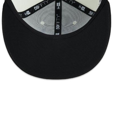 Bone New Era 59FIFTY NBA Chicago Bulls Core