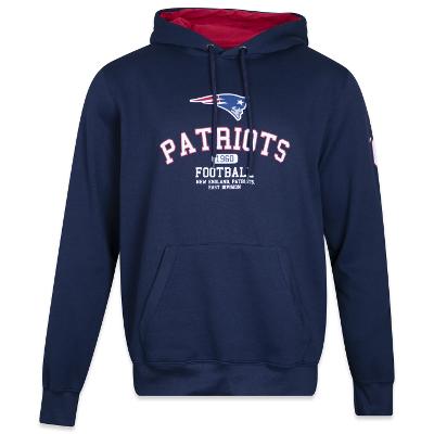 Moletom New Era Canguru Fechado New England Patriots Club House