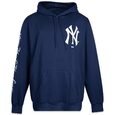 Moletom New Era Plus Size Canguru Fechado New York Yankees