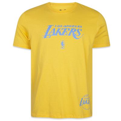 Camiseta New Era Regular NBA Los Angeles Lakers Action Vacation Memories