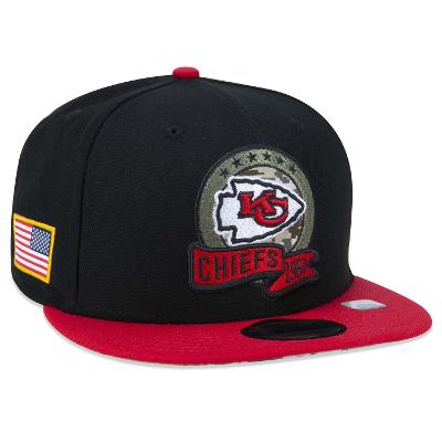 Bone New Era 9FIFTY Kansas City Chiefs Salute To Service 2022 Aba Reta