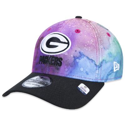 Bone New Era 39THIRTY Green Bay Packers Crucial Catch 2022 Stretch Fit