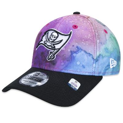 Bone New Era 39THIRTY Tampa Bay Buccaneers Crucial Catch 2022 Stretch Fit