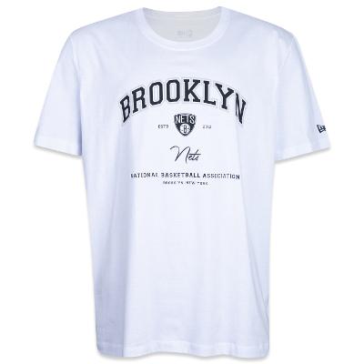 Camiseta New Era Plus Size NBA Brooklyn Nets