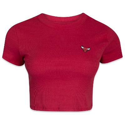 Camiseta New Era Feminina Cropped NBA Chicago Bulls