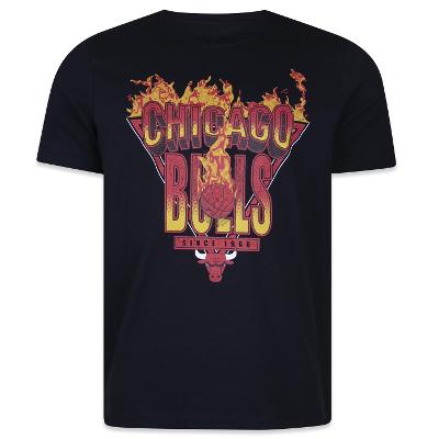 Camiseta New Era Regular NBA Chicago Bulls Core
