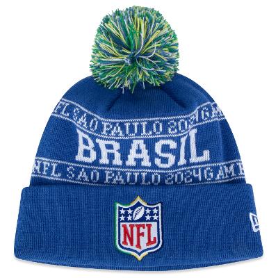 Gorro New Era Brasil NFL 2024 Sao Paulo Game