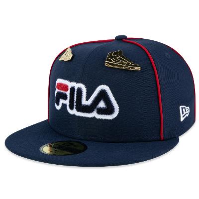 Bone New Era 59FIFTY Fitted Colaboracao New Era x Fila