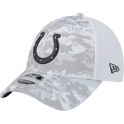Bone New Era 9FORTY Stretch Snap Indianapolis Colts NFL Salute To Service 2024-25