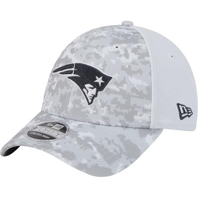 Bone New Era 9FORTY Stretch Snap New England Patriots NFL Salute To Service 2024-25