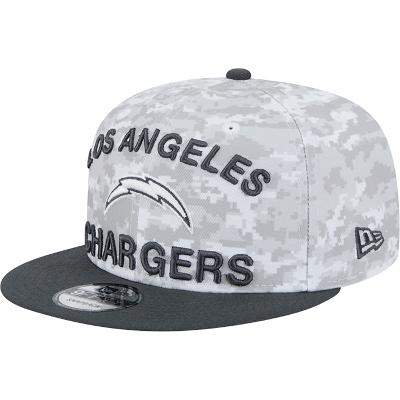 Bone New Era 9FIFTY Los Angeles Chargers NFL Salute To Service 2024-25