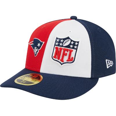 Bone New Era 59FIFTY Fitted Low Profile New England Patriots Sideline 2023