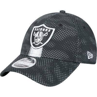 Bone New Era 9FORTY Stretch Snap Las Vegas Raiders NFL Sideline 2024-25