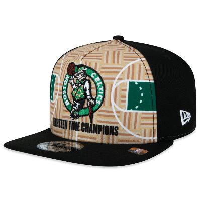 Bone New Era 9FIFTY A-Frame Boston Celtics 18X Champions