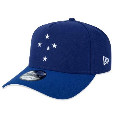 Bone New Era 9FORTY A-Frame Cruzeiro Futebol