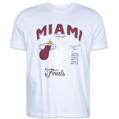 Camiseta New Era Regular NBA Miami Heat Fan