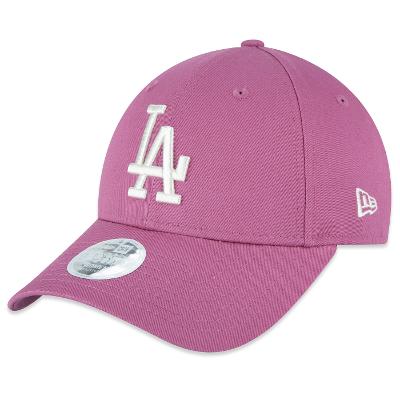 Bone New Era Feminino 9FORTY Los Angeles Dodgers League Essential