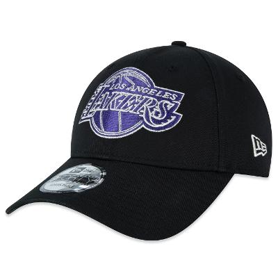 Bone New Era 9FORTY Los Angeles Lakers Metallic