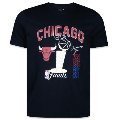 Camiseta New Era Regular NBA Chicago Bulls Fan