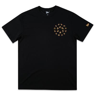 Camiseta New Era Circulo Horoscopo Preta