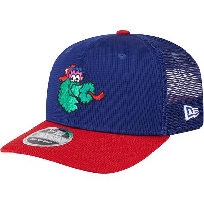 Bone New Era 9SEVENTY Stretch Snap Trucker Batting Practice 2025 MLB Philadelphia Phillies