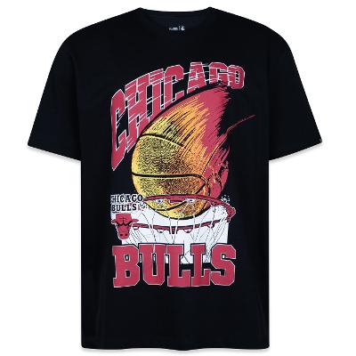 Camiseta New Era Regular NBA Chicago Bulls Core