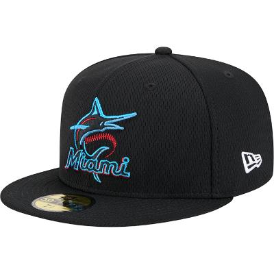 Bone New Era 59FIFTY Fitted Alt Clubhouse 2025 Miami Marlins