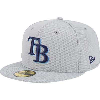 Bone New Era 59FIFTY Fitted Clubhouse 2025 Tampa Bay Rays