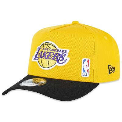 Bone New Era 9FORTY A-Frame NBA Los Angeles Lakers Institutional Style