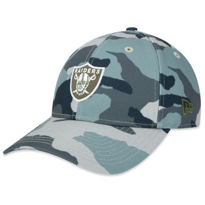 Bone New Era 9FORTY NFL Las Vegas Raiders Camuflado