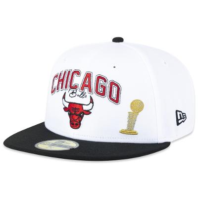 Bone New Era 59FIFTY Fitted NBA Chicago Bulls Fan