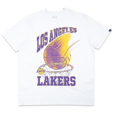 Camiseta New Era Regular NBA Los Angeles Lakers Core
