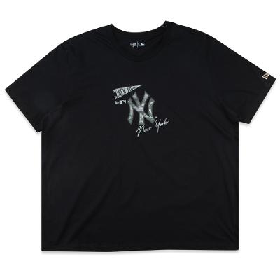 Camiseta New Era Plus Size Regular MLB New York Yankees