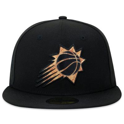 Bone New Era 59FIFTY Fitted NBA Phoenix Suns Back to Black