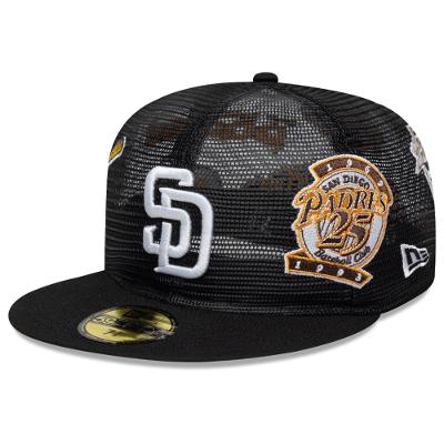 Bone New Era 59FIFTY Fitted San Diego Padres Mesh