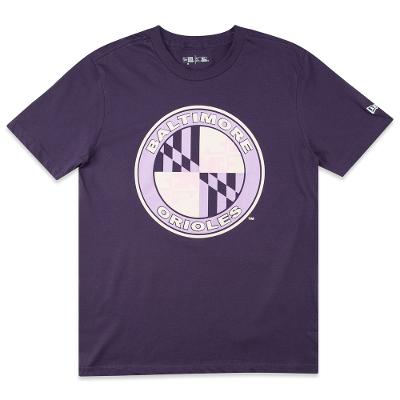 Camiseta New Era Regular MLB Baltimore Orioles Sunset