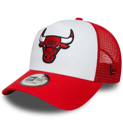 Bone New Era 9FORTY A-Frame Trucker NBA Chicago Bulls Side Patch