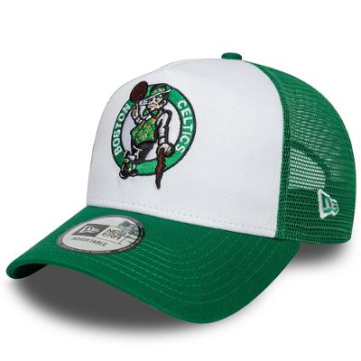 Bone New Era 9FORTY A-Frame Trucker NBA Boston Celtics Side Patch
