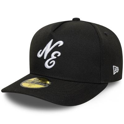 Bone New Era 59FIFTY A-Frame Fitted New Era Script